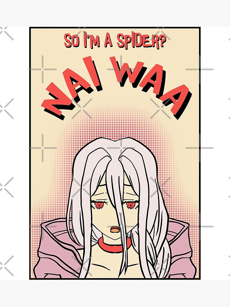 "Funny Man Kumoko Human Form Shiraori So Im A Spider Anime Retro