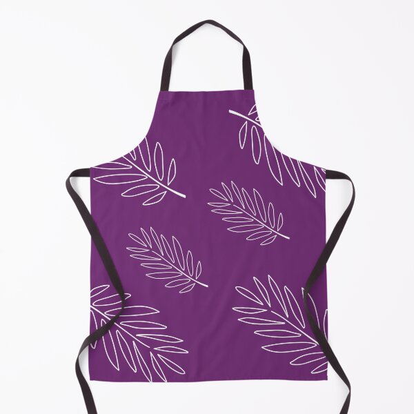 Item preview, Purple Leaf Feather Pattern designed and sold by UnicornTrinity.