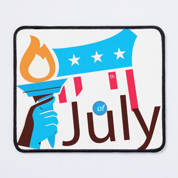 Item preview, Happy 4th July-USA designed and sold by Tiem Shop ★★★★★.