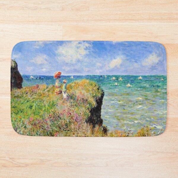 Item preview, View From The Cliff At Pourville  designed and sold by ArtHistoryLover.