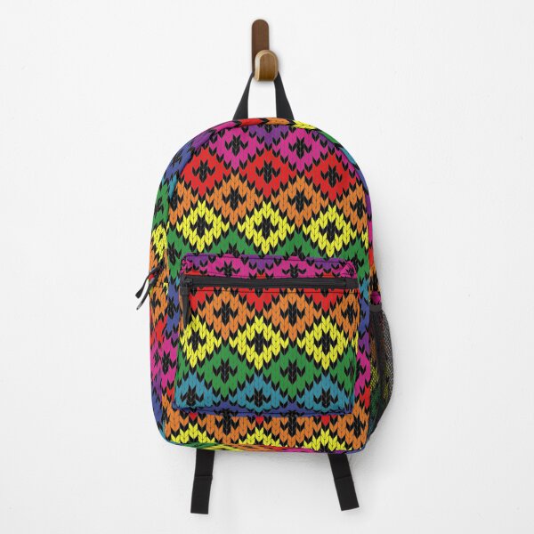 Item preview, Rainbow Knitting Art designed and sold by Ayesha Saleem.
