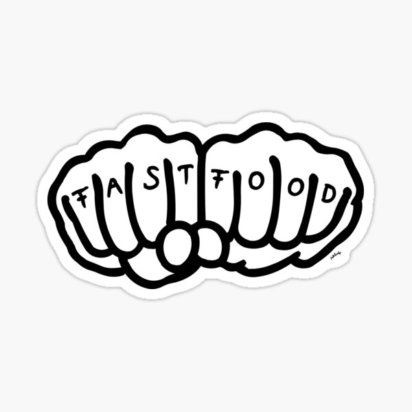 fast food Sticker