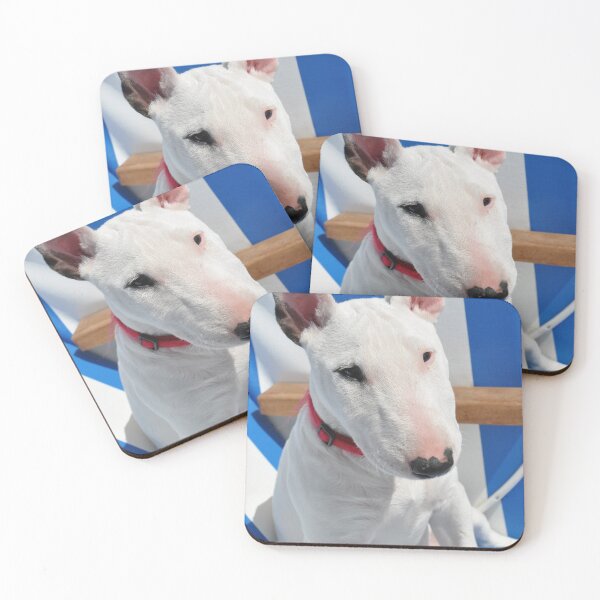 Item preview, Bull terrier sunbathing. designed and sold by Dezza2022.