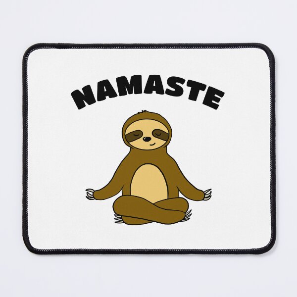 Item preview, Yoga Quote, Namaste, Sloth designed and sold by KD Merch.