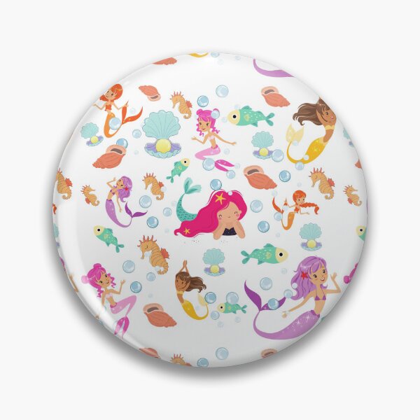Item preview, Mermaid Seamless Pattern designed and sold by Aramdesing.