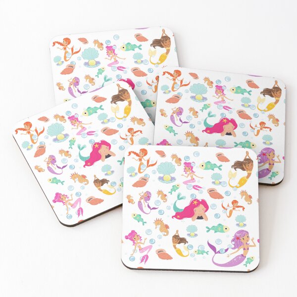 Item preview, Mermaid Seamless Pattern designed and sold by Aramdesing.