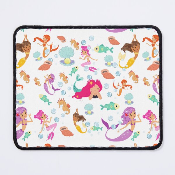 Item preview, Mermaid Seamless Pattern designed and sold by Aramdesing.