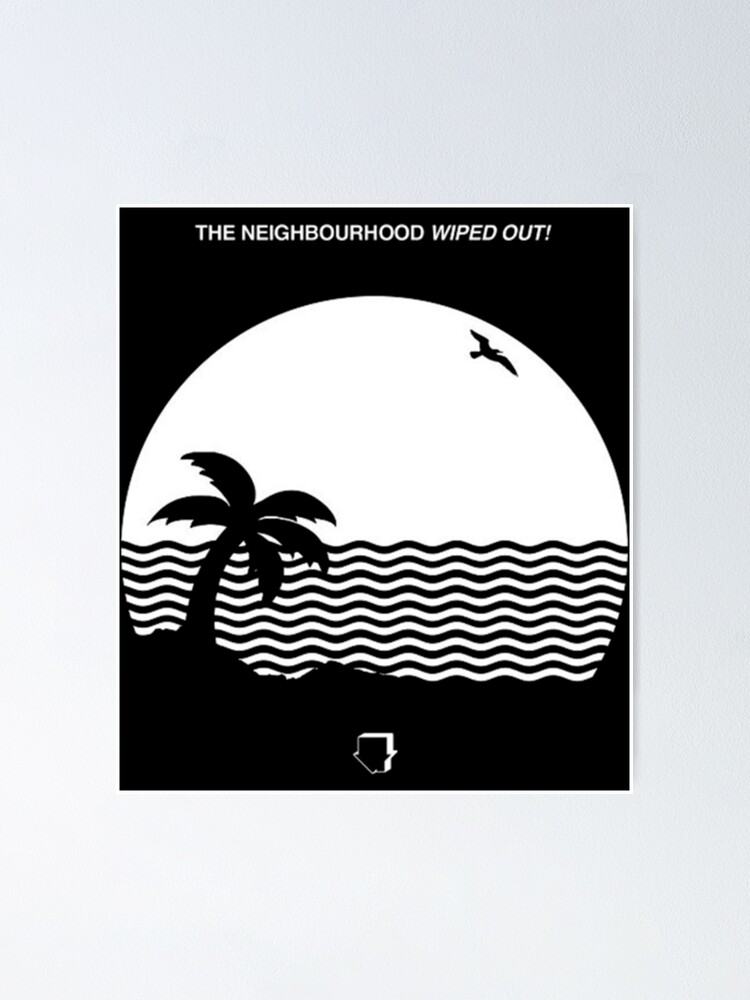 The Neighbourhood 'Wiped Out!' Album Art Tracklist Poster – The Indie Planet