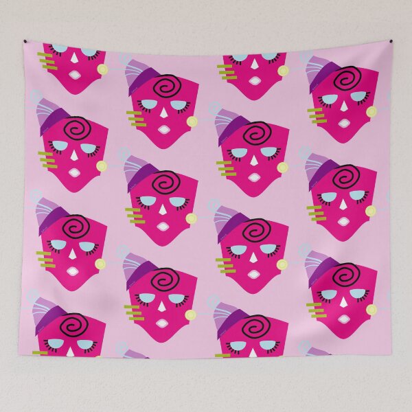 Item preview, Fuchsia Fashionista designed and sold by ArtwithDog.