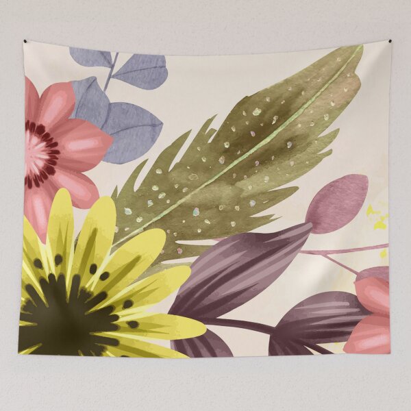 Item preview, Floral Art Yellow  designed and sold by Tshirtstory.