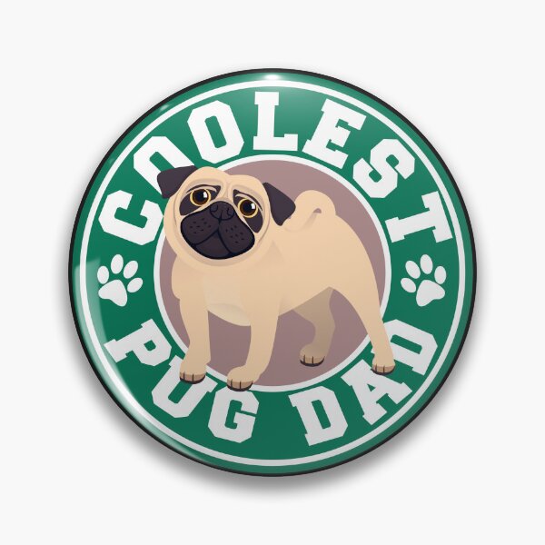 Item preview, Coolest Pug Dad designed and sold by Pugstuff.