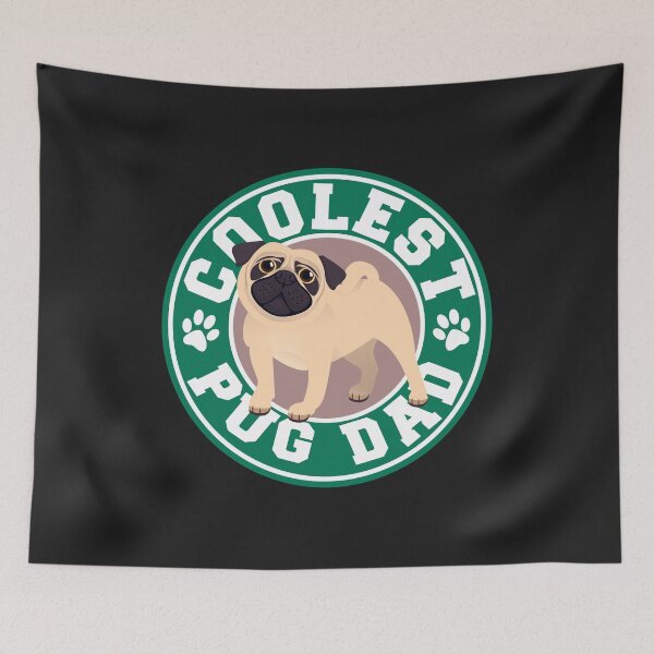 Item preview, Coolest Pug Dad designed and sold by Pugstuff.