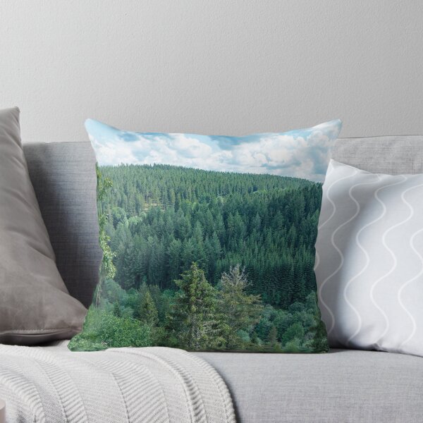 Item preview, Ehrensteinley Forest Panorama Monschau rock formation in summer designed and sold by xP42.