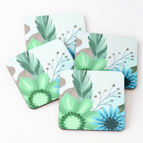 Item preview, Floral Art Green  designed and sold by Tshirtstory.