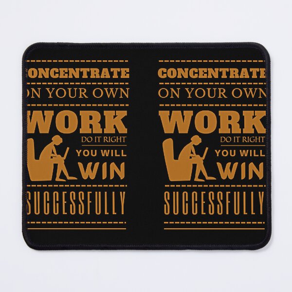 Item preview, Concentrate Your Own Work || designdukan || designed and sold by designdukan.
