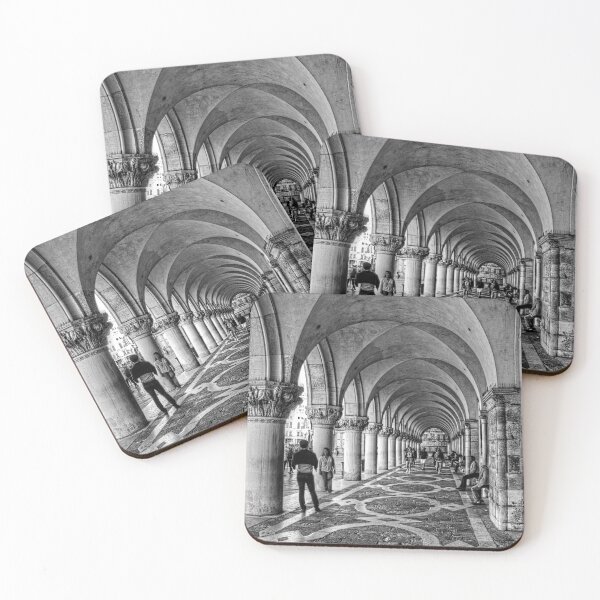 Item preview, Doge's Palace Colannade - B&W designed and sold by tomg.