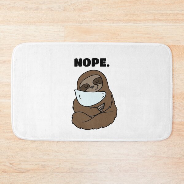 Item preview, Funny Sloth, Nope, Sloth Lover designed and sold by KD Merch.