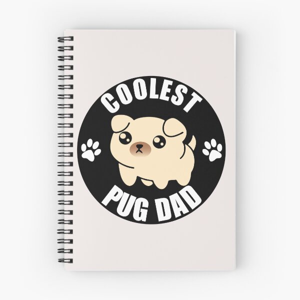 Item preview, Coolest Cartoon Pug Dad designed and sold by Pugstuff.