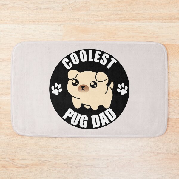 Item preview, Coolest Cartoon Pug Dad designed and sold by Pugstuff.