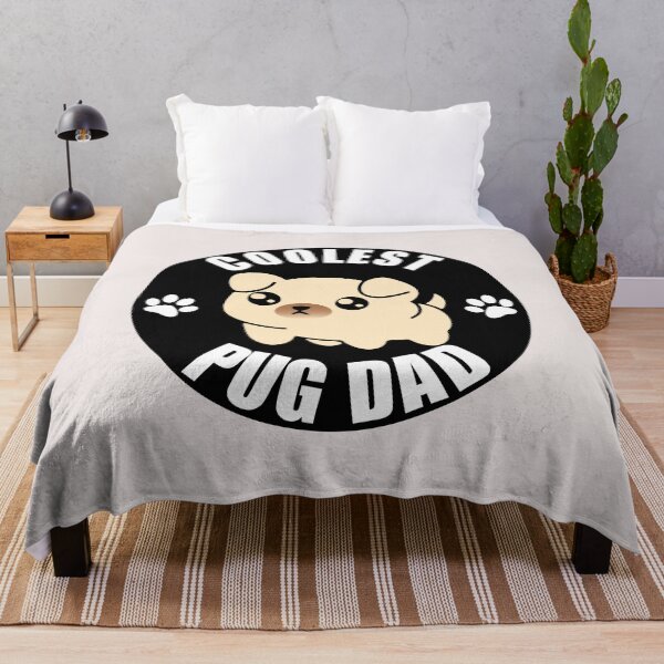 Item preview, Coolest Cartoon Pug Dad designed and sold by Pugstuff.