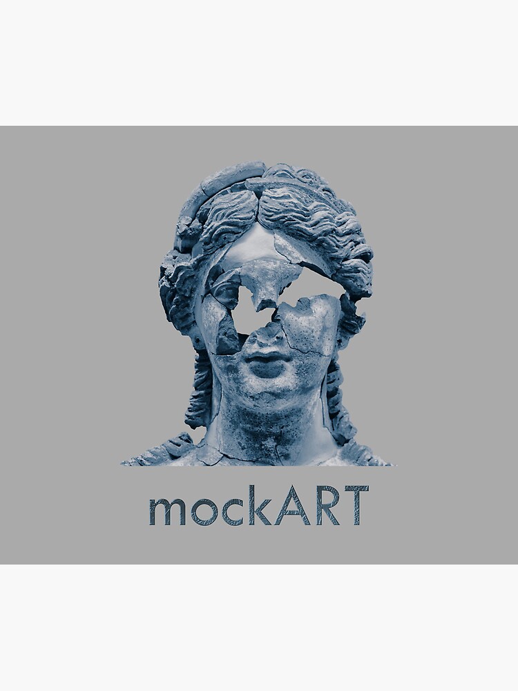 Thumbnail 5 of 5, Mouse Pad, mockART - Broken  designed and sold by mockART.