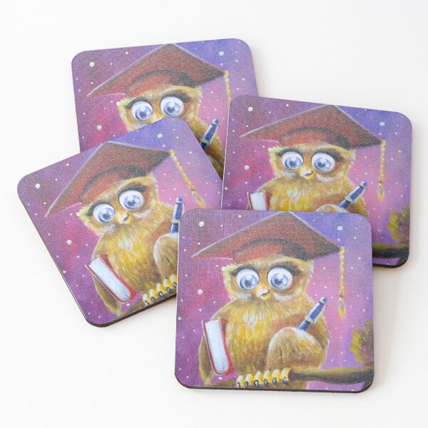 Item preview, Owl - Owl graduating with honors designed and sold by AteljeIvanovic.