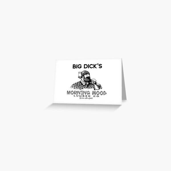 Morning Wood Lumber Company Greeting Card