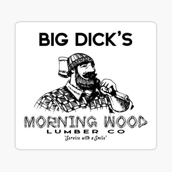 Morning Wood Lumber Company Sticker.