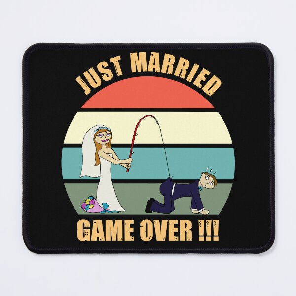 Item preview, Just married Game over designed and sold by SidTastic .