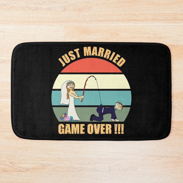 Item preview, Just married Game over designed and sold by SidTastic .