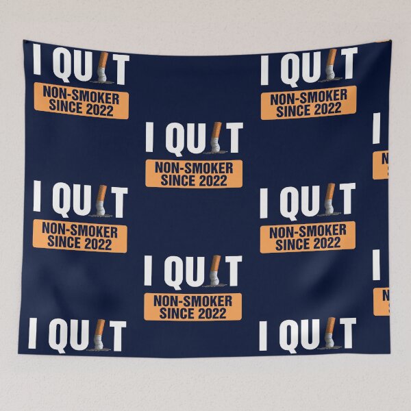 Item preview, I quit non-smoker since 2022 designed and sold by smallcatvn.