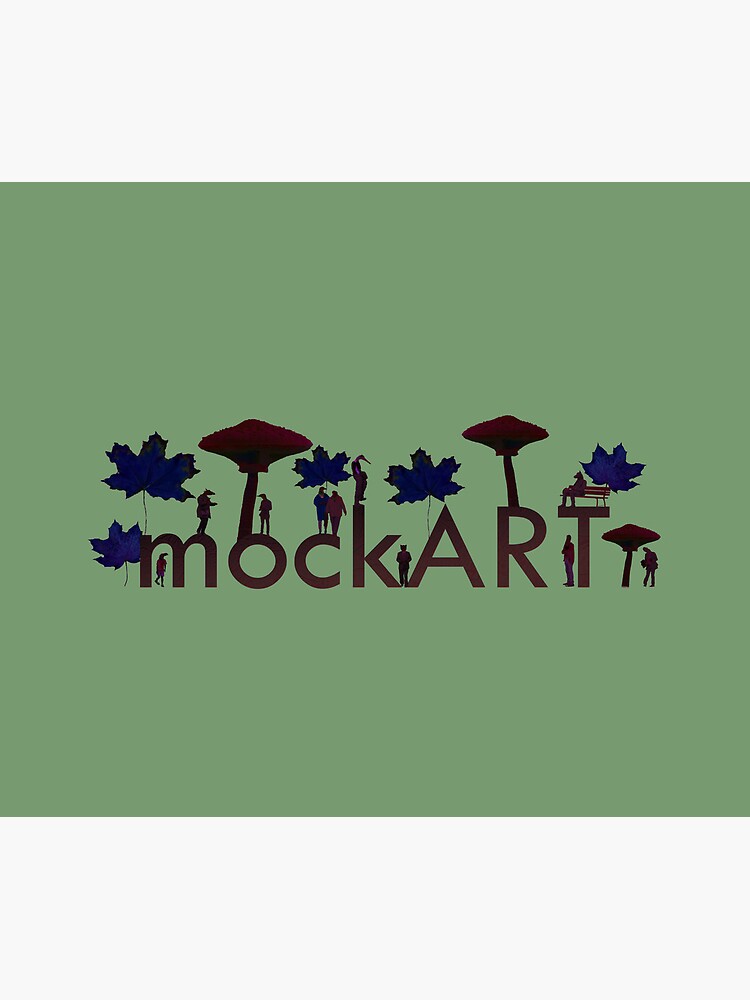 Thumbnail 5 of 5, Mouse Pad, mockART - Parklife (Dark) designed and sold by mockART.