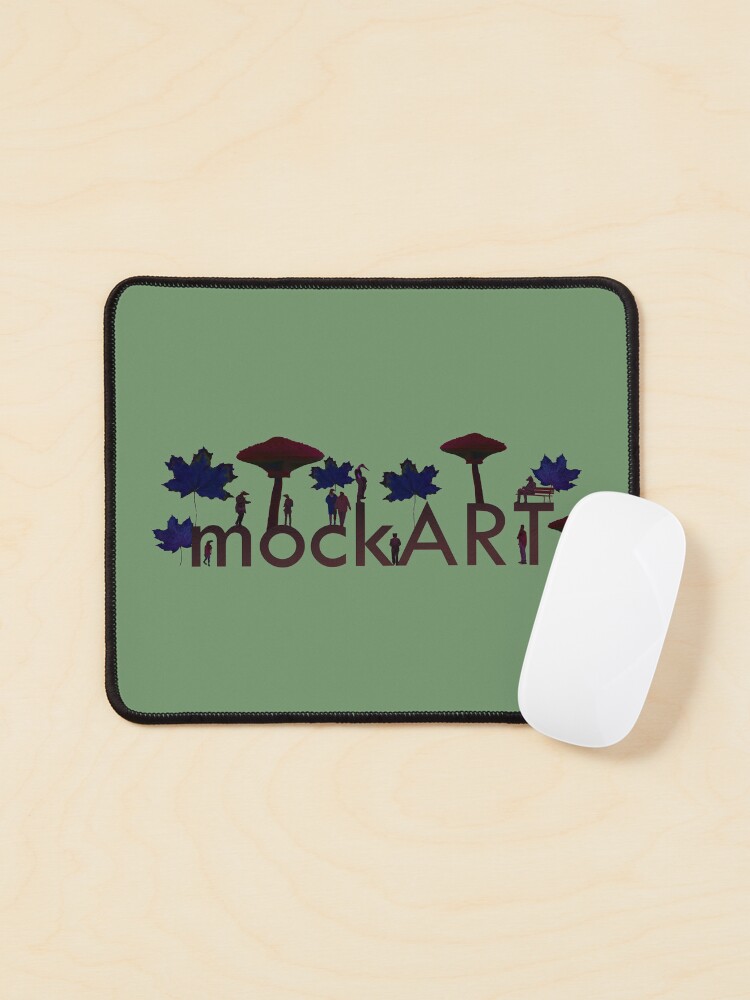 Thumbnail 1 of 5, Mouse Pad, mockART - Parklife (Dark) designed and sold by mockART.
