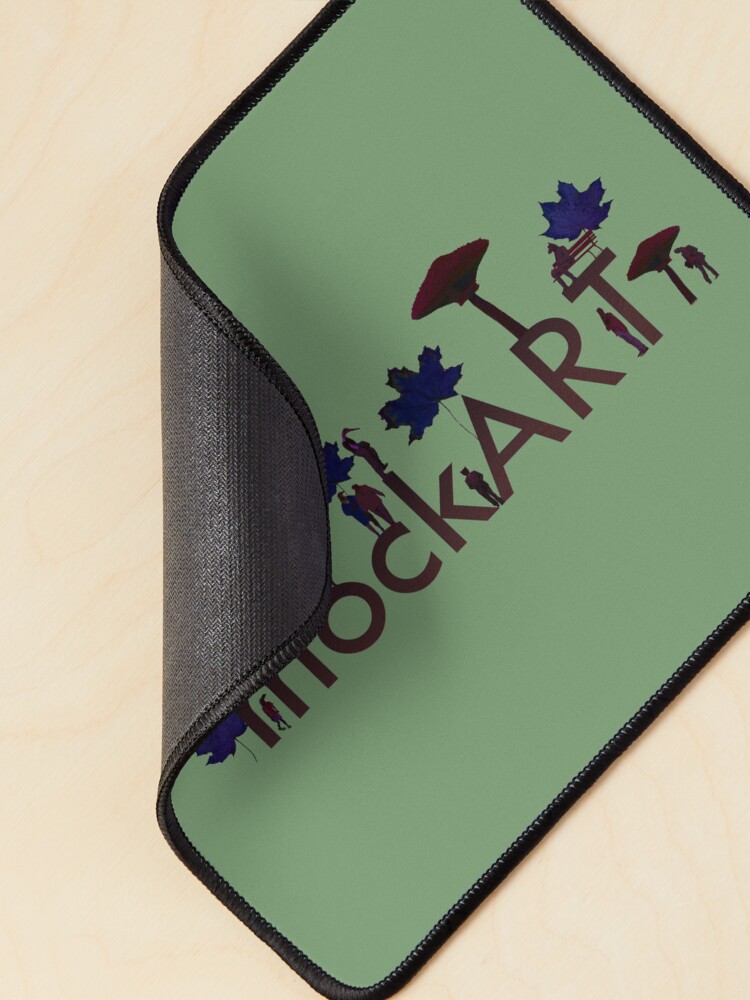 Thumbnail 2 of 5, Mouse Pad, mockART - Parklife (Dark) designed and sold by mockART.