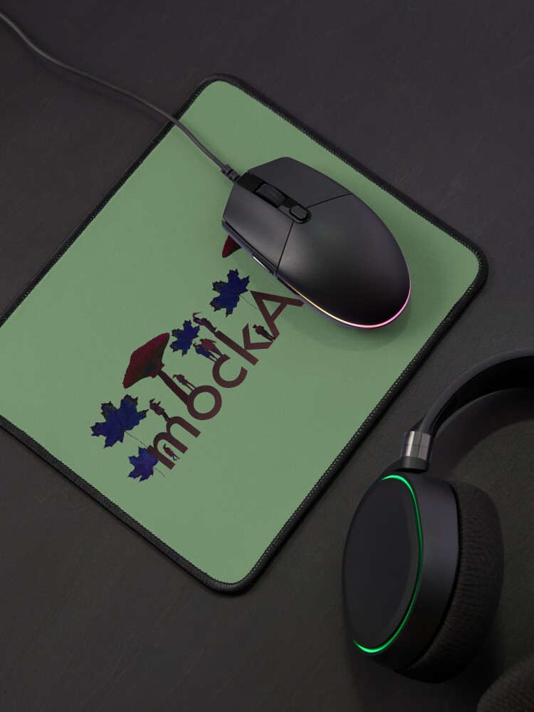 Thumbnail 4 of 5, Mouse Pad, mockART - Parklife (Dark) designed and sold by mockART.