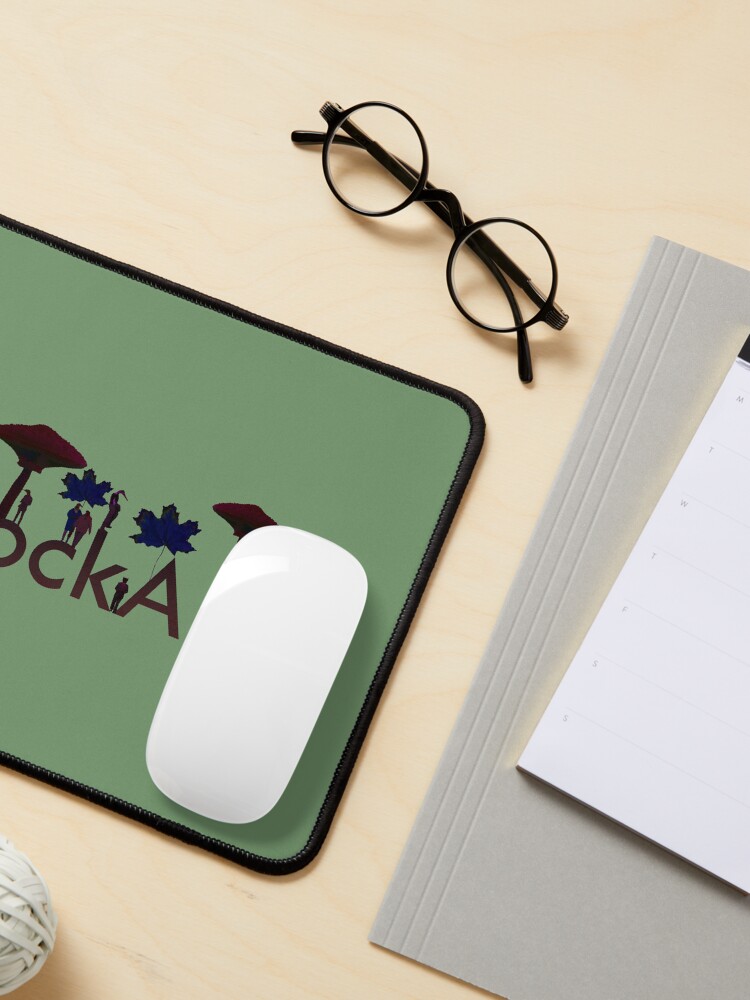 Thumbnail 3 of 5, Mouse Pad, mockART - Parklife (Dark) designed and sold by mockART.