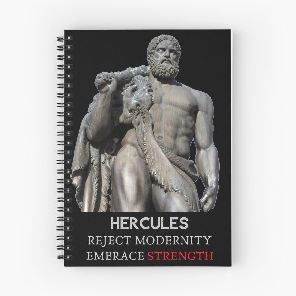 Item preview, Hercules - Reject Modernity - Embrace Strength designed and sold by AgeOfHeroes.