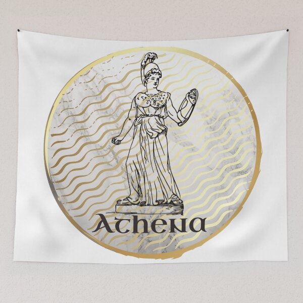 Item preview, Athena goddess Greek mythology designed and sold by Mirksaz-designs.