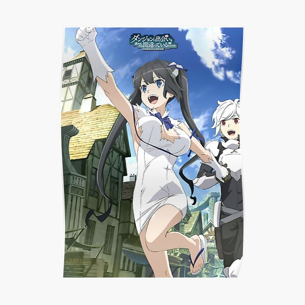 Anime Danmachi Cute Hestia Poster For Sale By Sandrakennedy Redbubble 8561