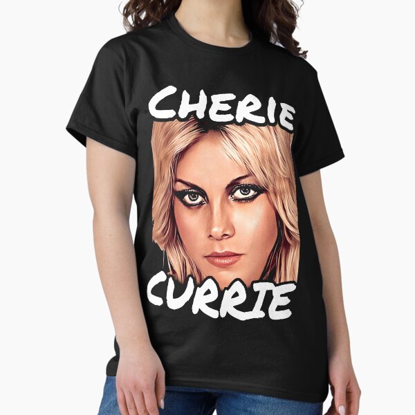 Cherie Currie / シェリー・カーリー [Worn Free] Cherie Currie / Armadillo Tee (Grey) Cherie Currie T-Shirts for Sale | Redbubble