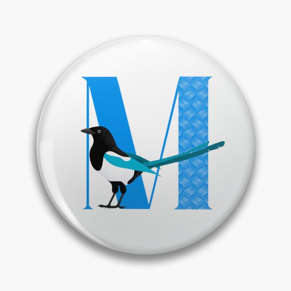 Item preview, M is for Magpie designed and sold by BookshireCat.