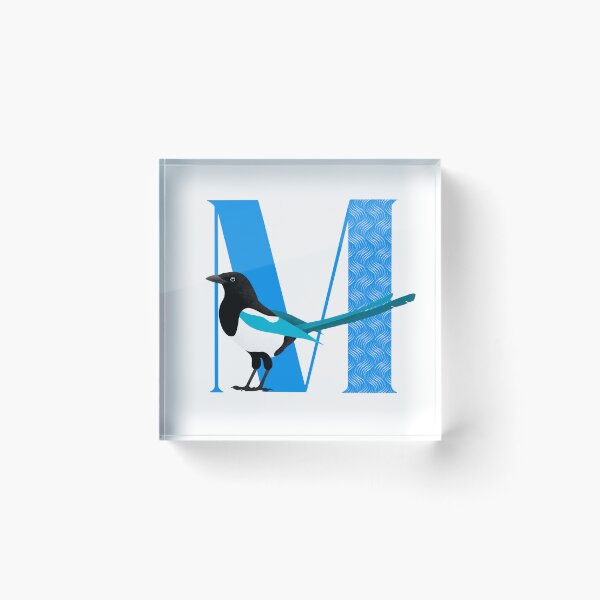 Item preview, M is for Magpie designed and sold by BookshireCat.