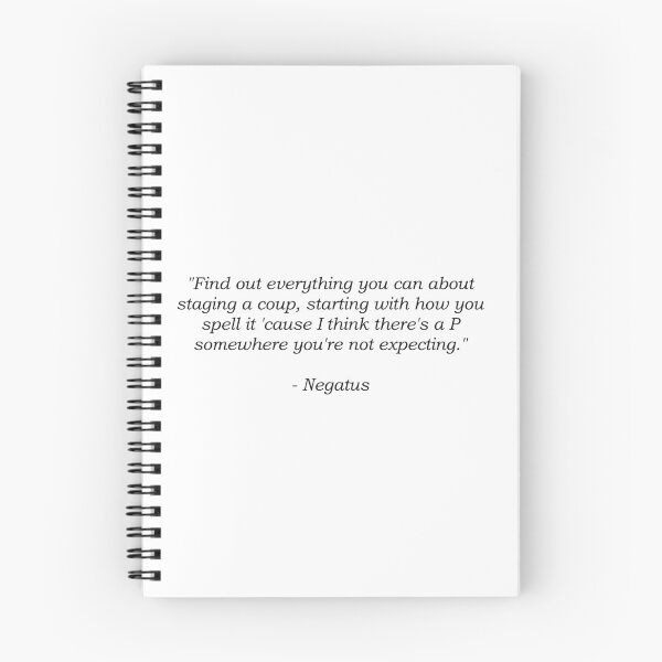 Item preview, Yonderland Negatus Quote designed and sold by helenbezzo.