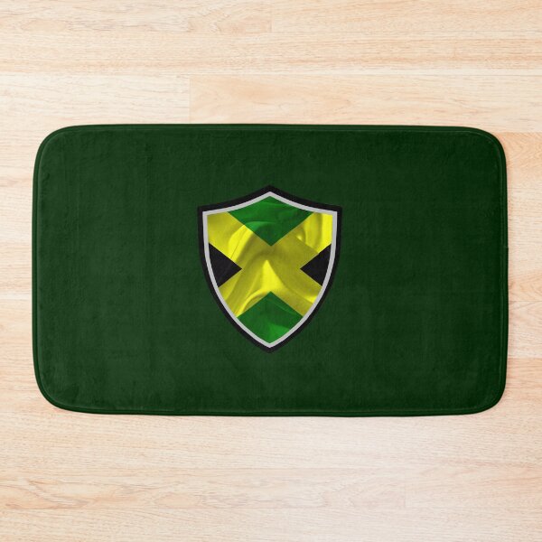 Item preview, Jamaican shield flag designed and sold by P-I-R.