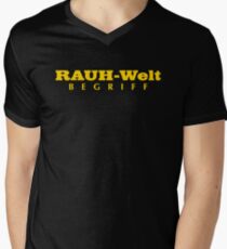 RWB FONT GOLD Men's V-Neck T-Shirt