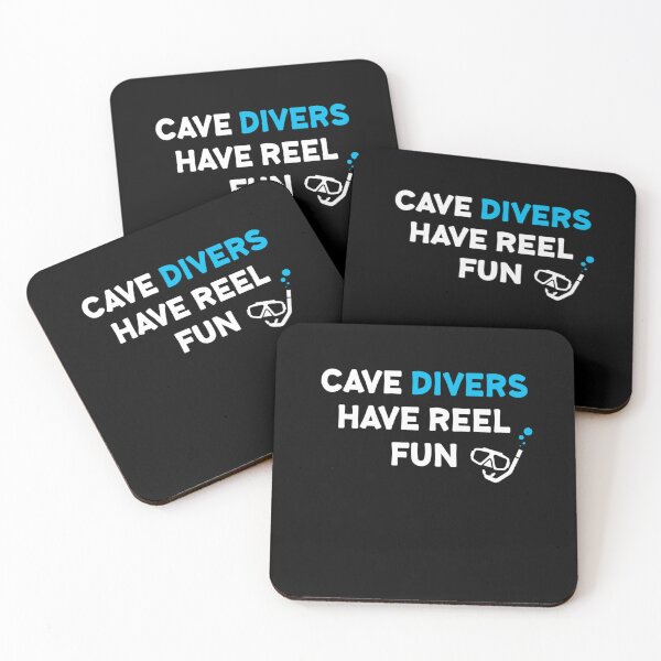 Item preview, Cave Divers Have Reel Fun Funny Diving Enthusiasts designed and sold by Zaidan16.
