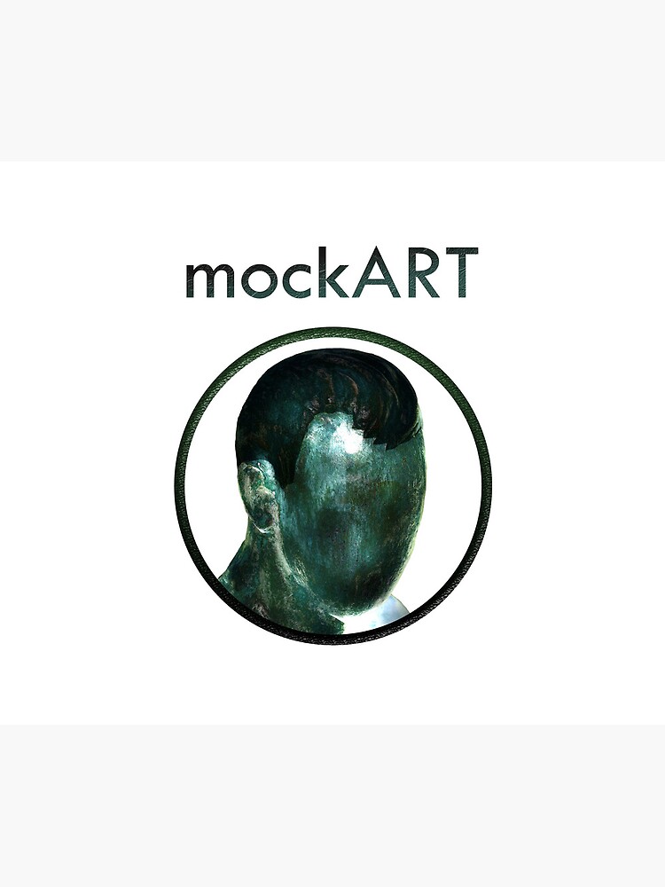 Thumbnail 5 of 5, Mouse Pad, mockART - Faceless Logo designed and sold by mockART.