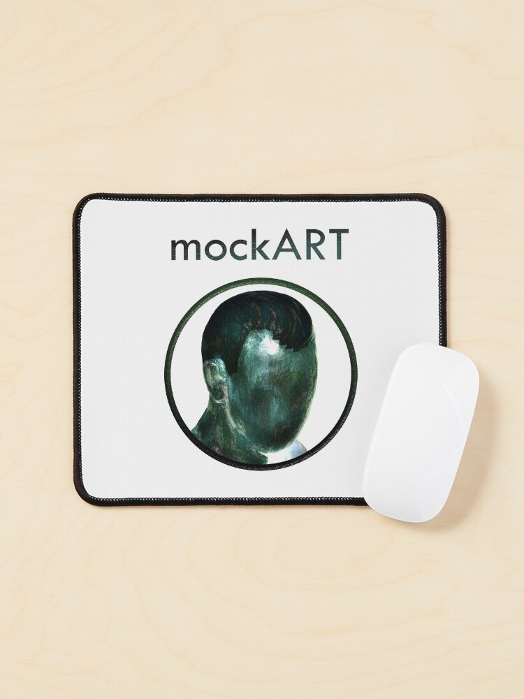 Thumbnail 1 of 5, Mouse Pad, mockART - Faceless Logo designed and sold by mockART.
