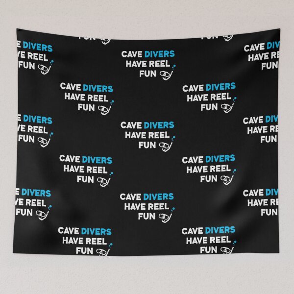 Item preview, Cave Divers Have Reel Fun Funny Diving Enthusiasts designed and sold by Zaidan16.