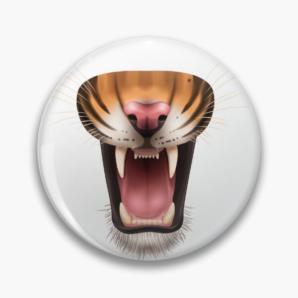 Item preview, tiger roaring designed and sold by thebaig.